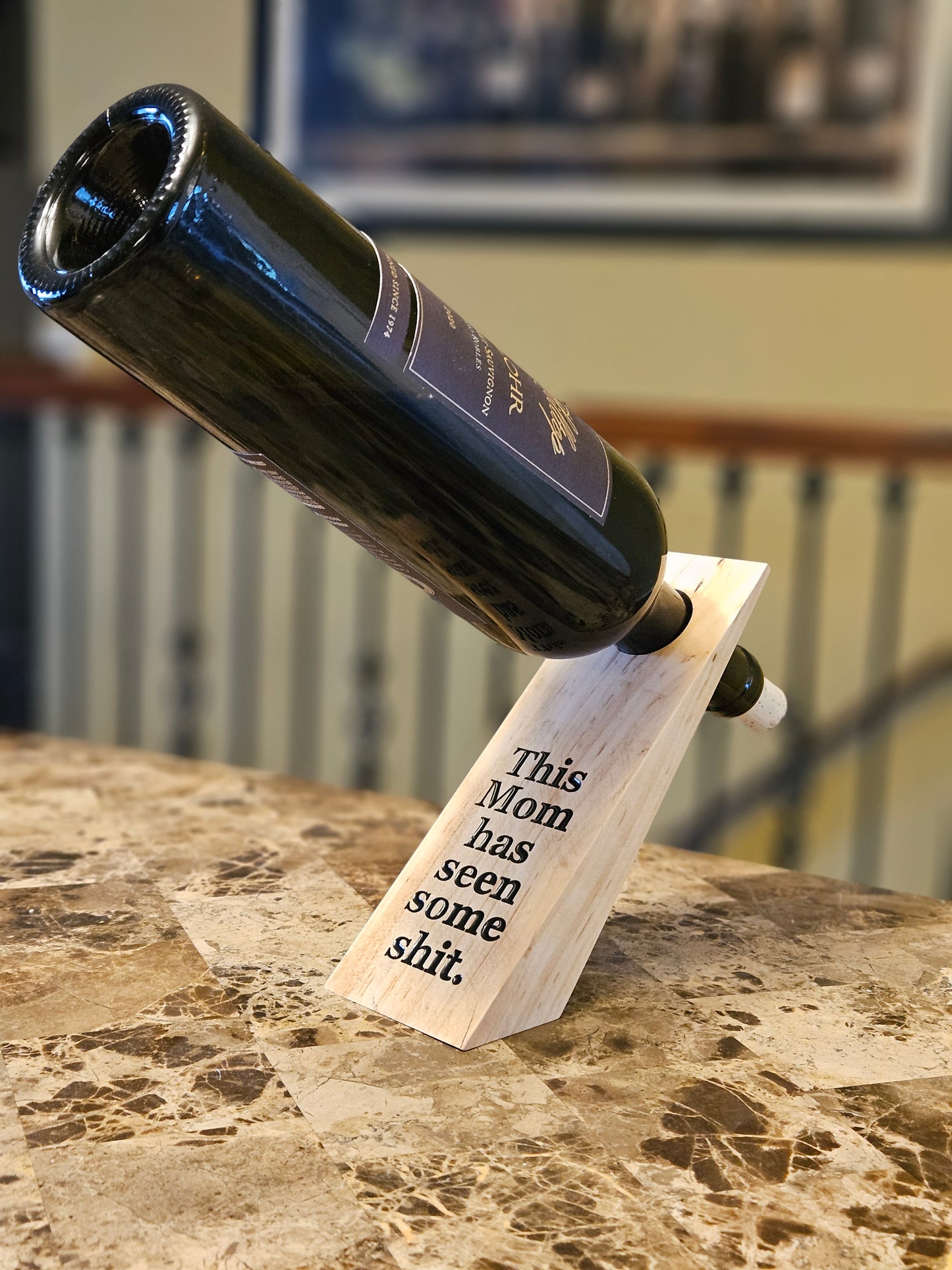 Levitating Wine Bottle Holder