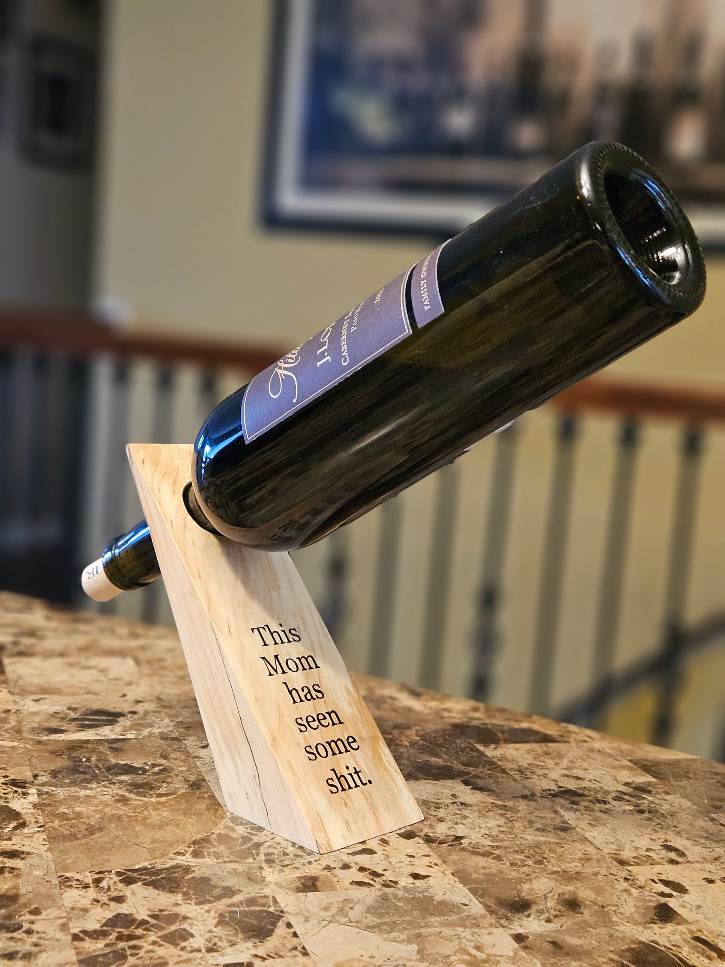 Levitating Wine Bottle Holder